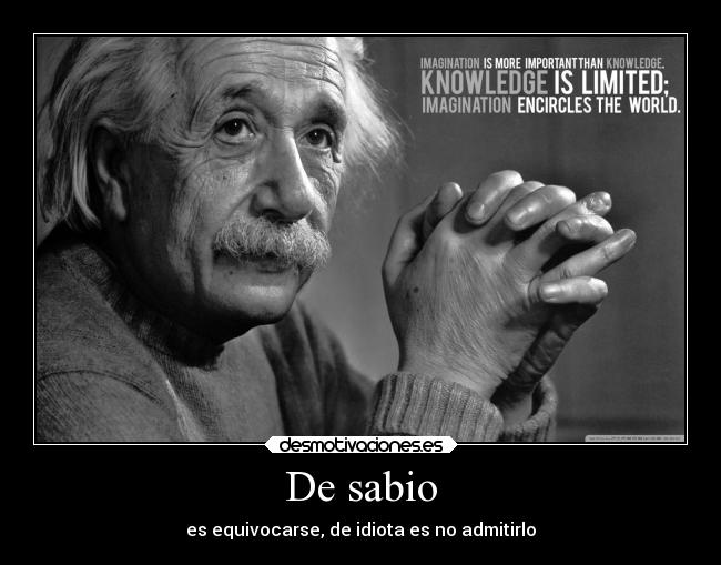 De sabio -
