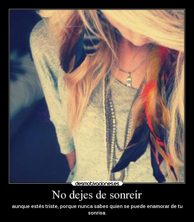 No dejes de sonreír - 