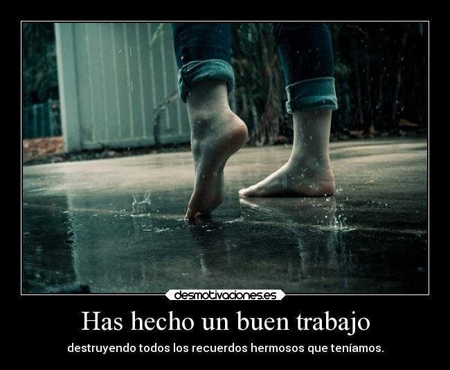 Has hecho un buen trabajo -