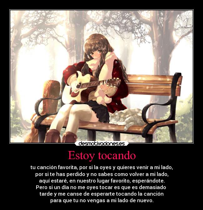 Estoy tocando -