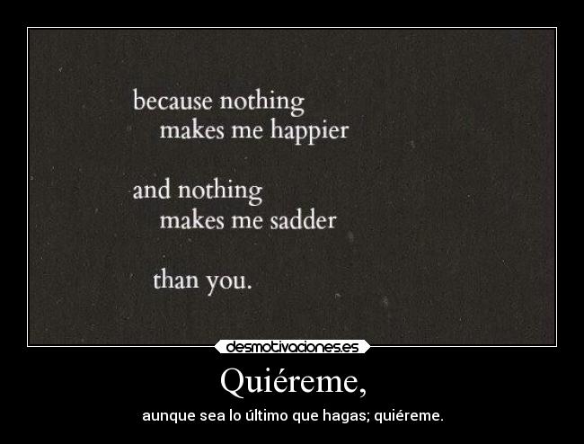 Quiéreme, - 