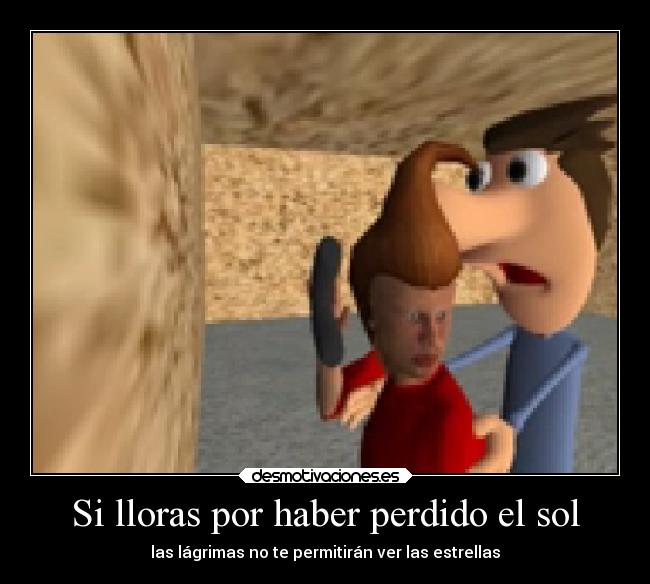 carteles tristeza jimmy neutron desmotivaciones