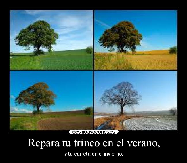 Repara tu trineo en el verano, - 