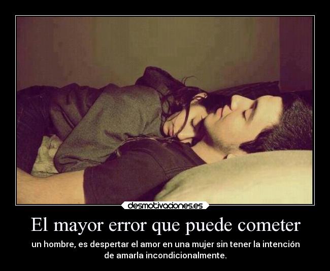 El mayor error que puede cometer -