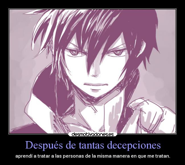 Después de tantas decepciones - 