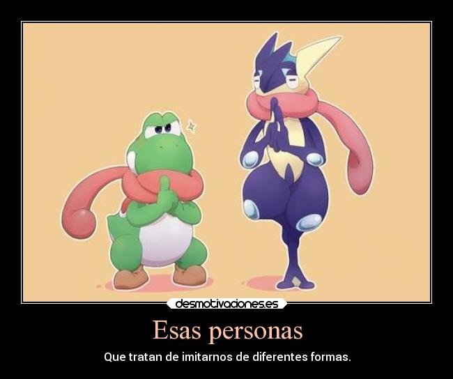 Esas personas -