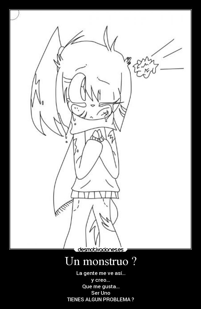 carteles vida debilidad mikeyaj monstruo gente desmotivaciones