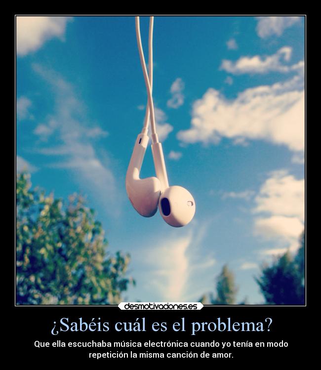 ¿Sabéis cuál es el problema? -