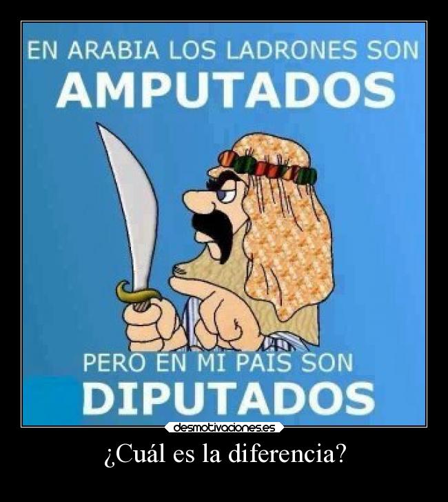 ¿Cuál es la diferencia? -