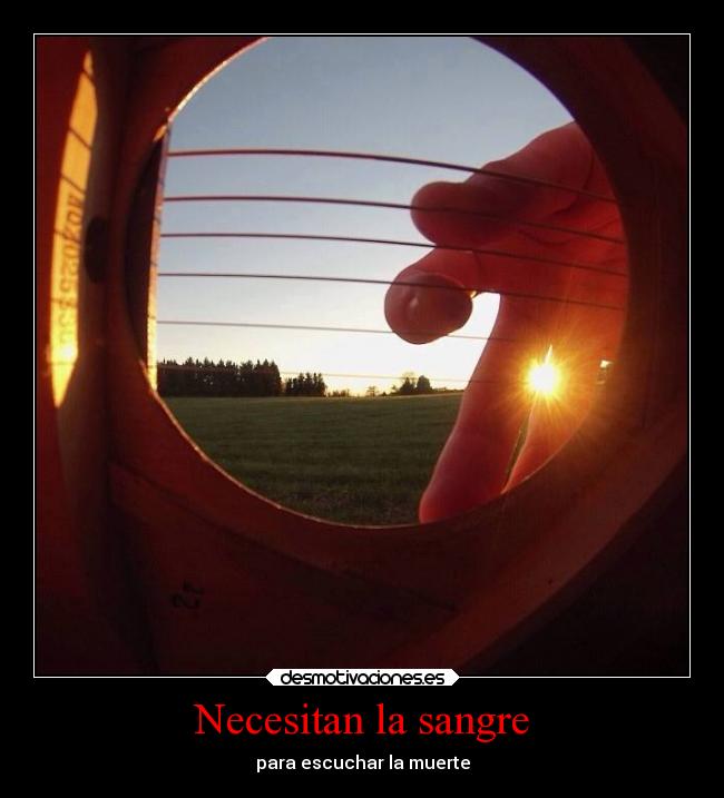 Necesitan la sangre -