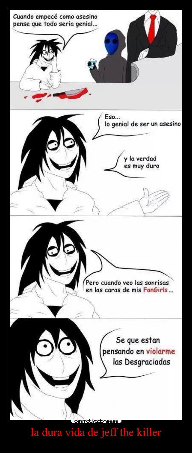 carteles vida desmotivaciones creppypasta slenderman eyelles jack desmotivaciones