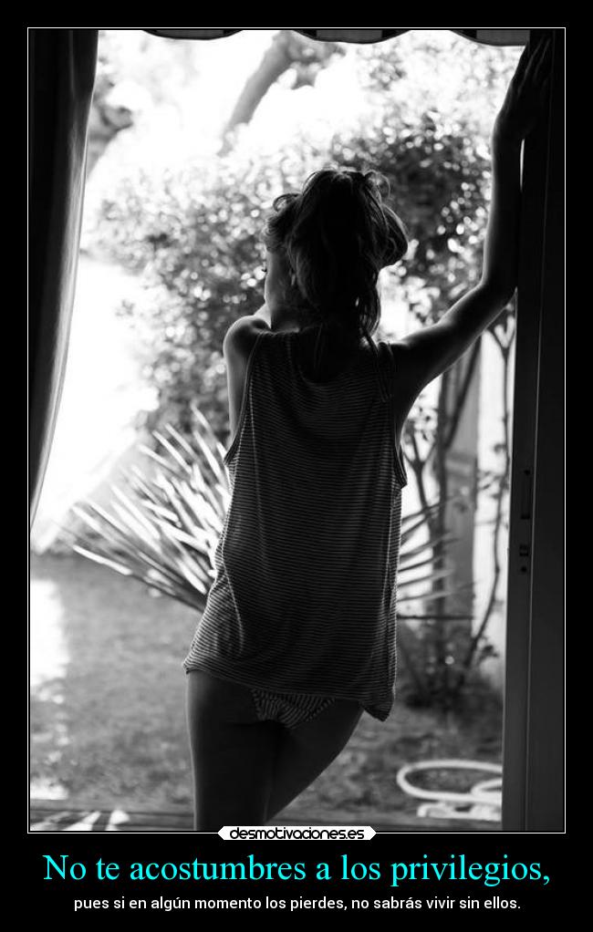 carteles vida desmotivaciones acostumbrar privilegios perder vivir desmoc3 setaseverywhere megusta muyvisto desmotivaciones