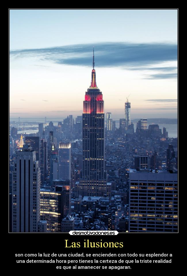 Las ilusiones -