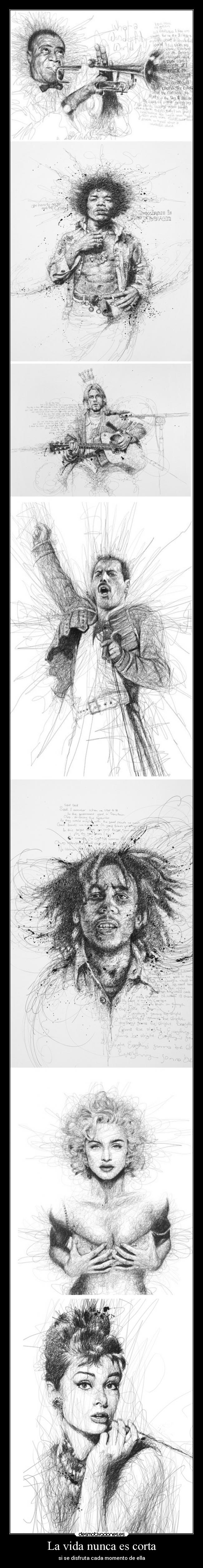 La vida nunca es corta -