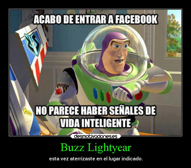 Buzz Lightyear Desmotivaciones