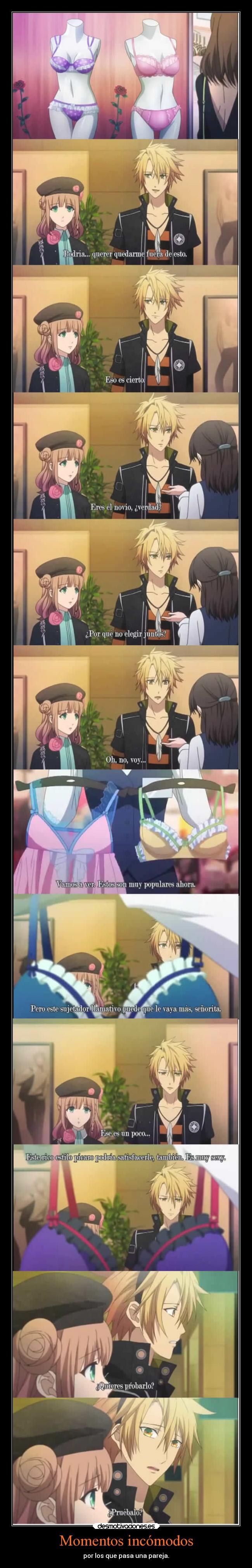 Momentos incómodos -