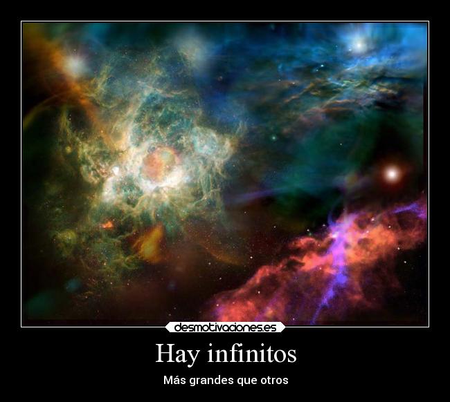Hay infinitos - Más grandes que otros