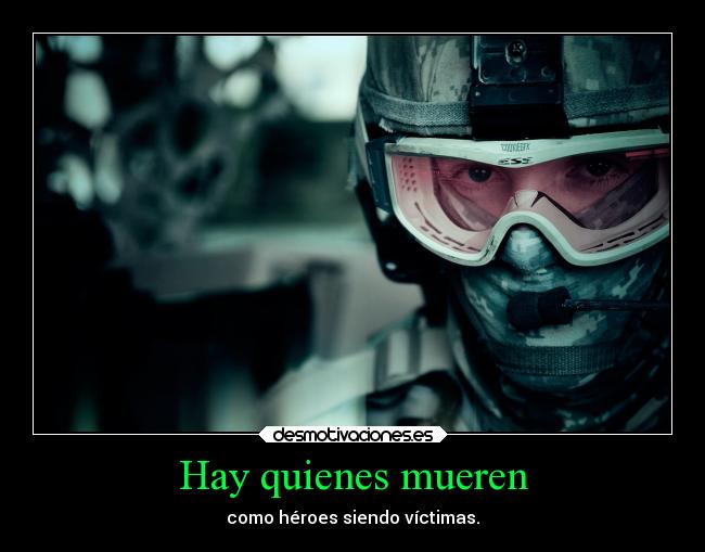 Hay quienes mueren -