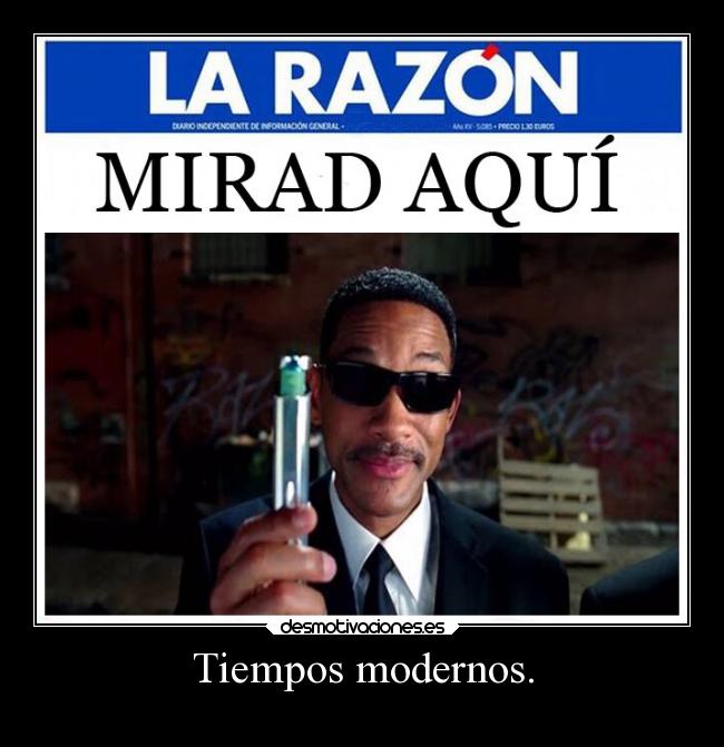 Tiempos modernos. - 
