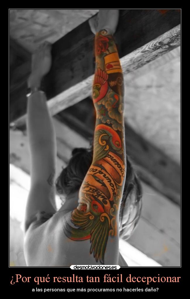 ¿Por qué resulta tan fácil decepcionar - 