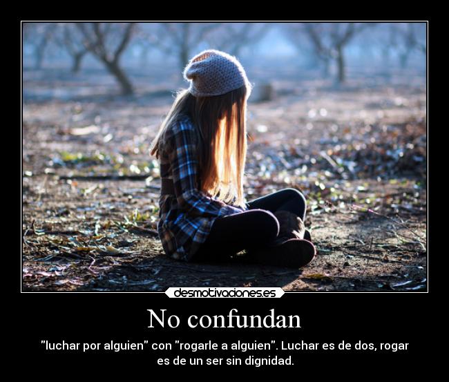 No confundan - 