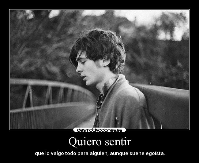 Quiero sentir - 