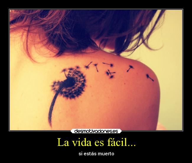La vida es fácil... - 