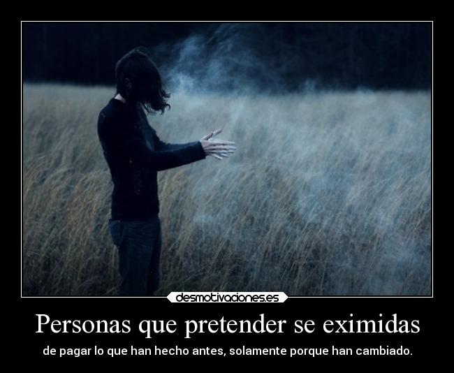 Personas que pretender se eximidas - 