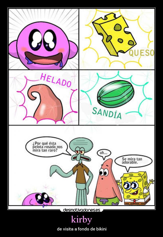 kirby - de visita a fondo de bikini