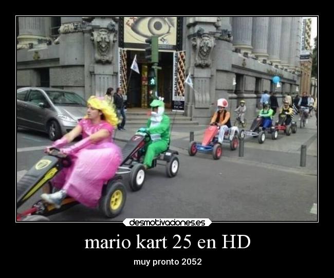 carteles videojuegos mariokart desmotivaciones