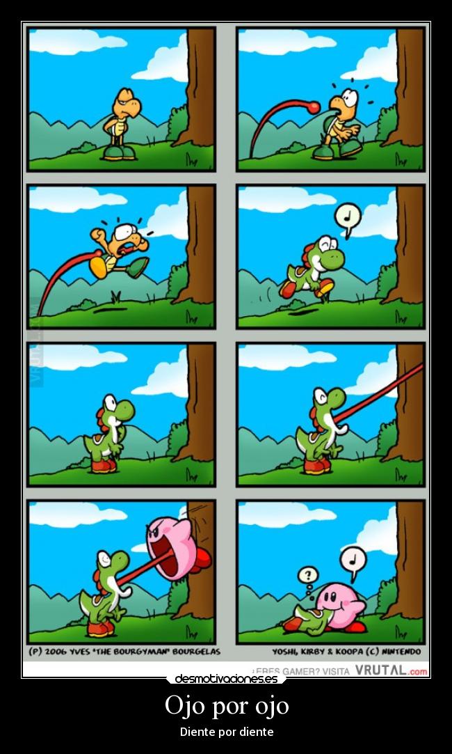 carteles videojuegos super mario koopa kirby desmotivaciones