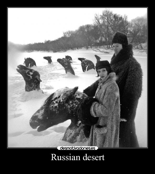 Russian desert -