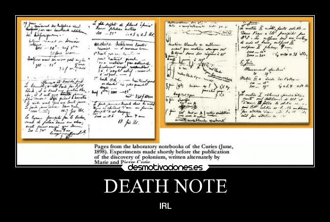 DEATH NOTE - IRL