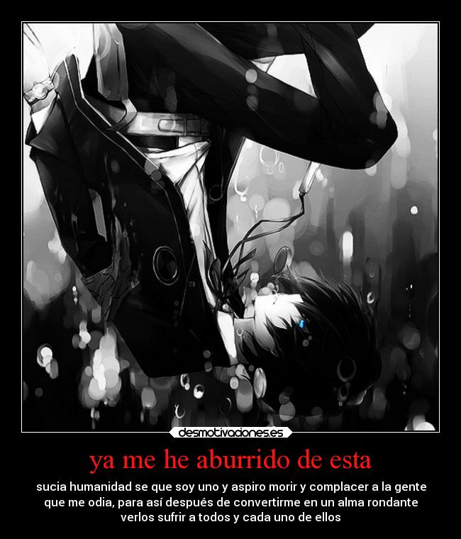 ya me he aburrido de esta - 