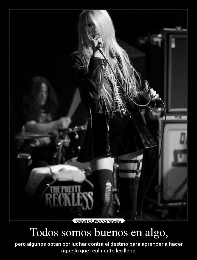 Todos somos buenos en algo, - 