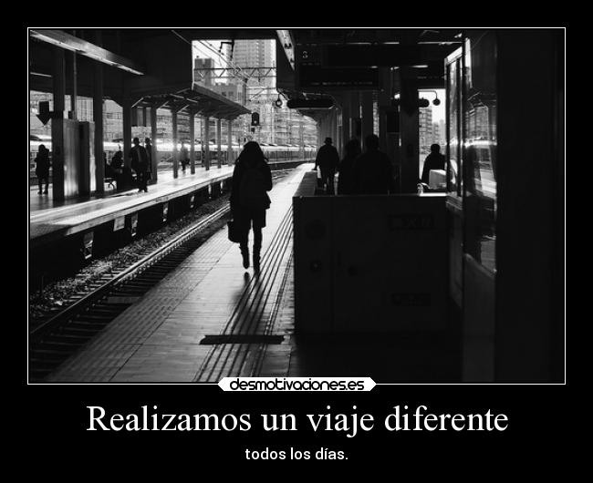 Realizamos un viaje diferente -