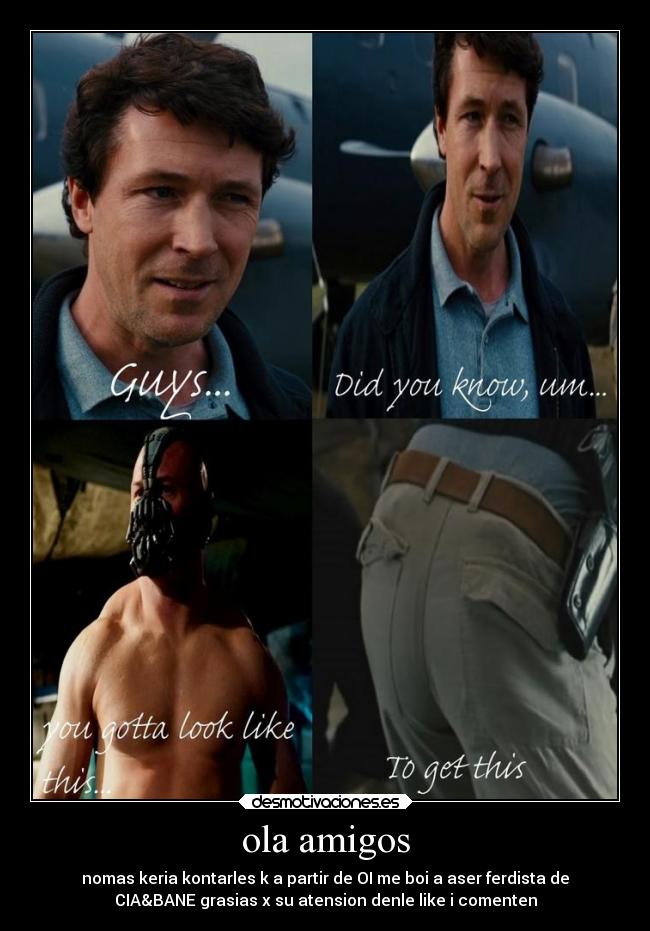 ola amigos - nomas keria kontarles k a partir de OI me boi a aser ferdista de
CIA&BANE grasias x su atension denle like i comenten