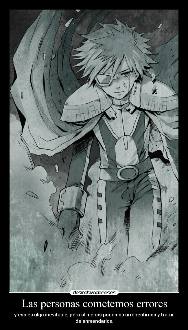 Las personas cometemos errores - 