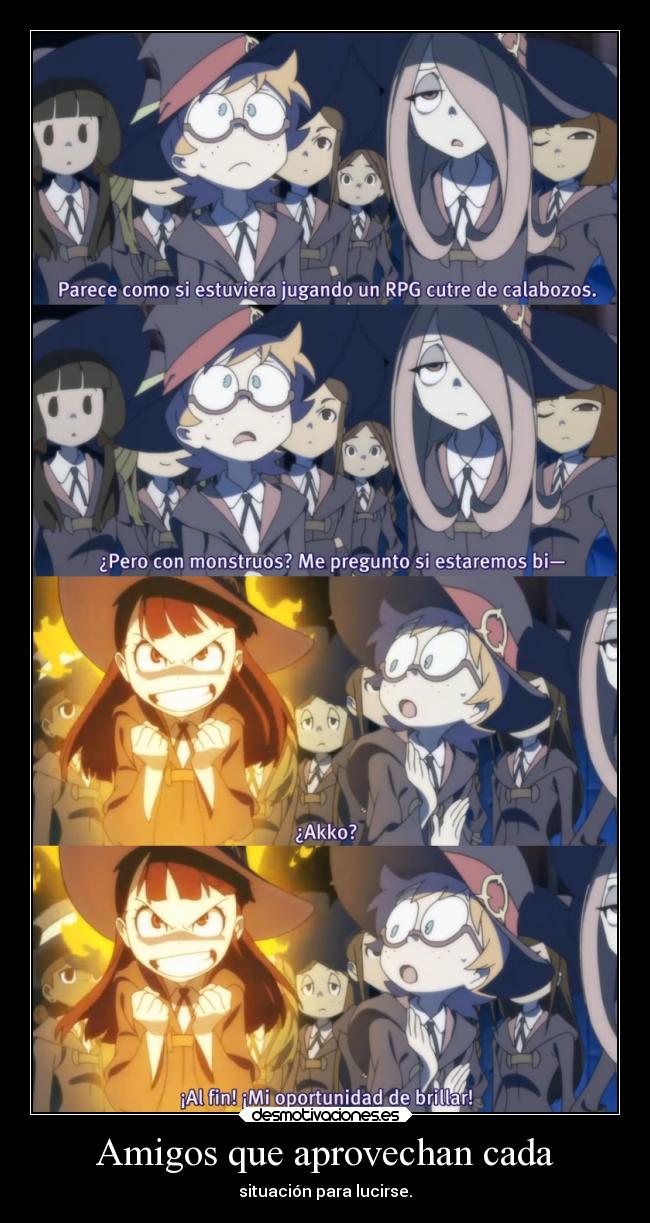 carteles amigos bogota anime little witch academia cosas soytodaunapoeta desmotivaciones