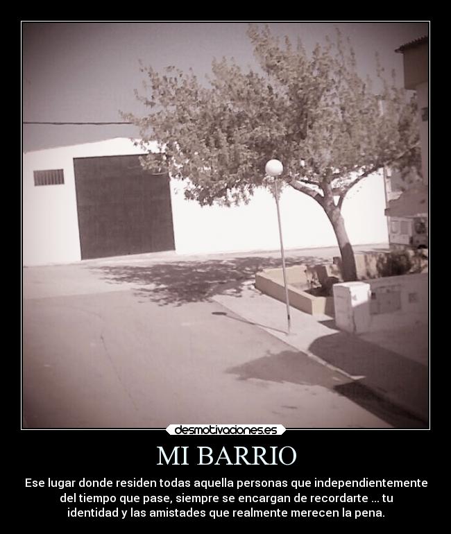 MI BARRIO -