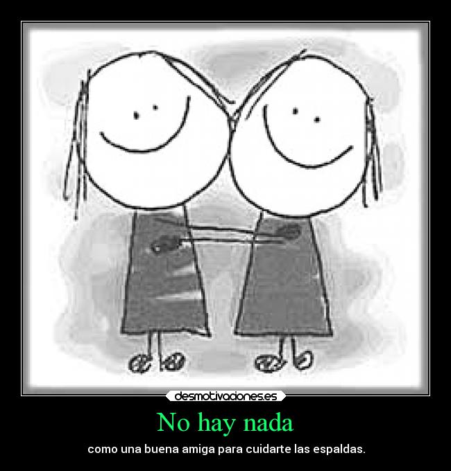 No hay nada -