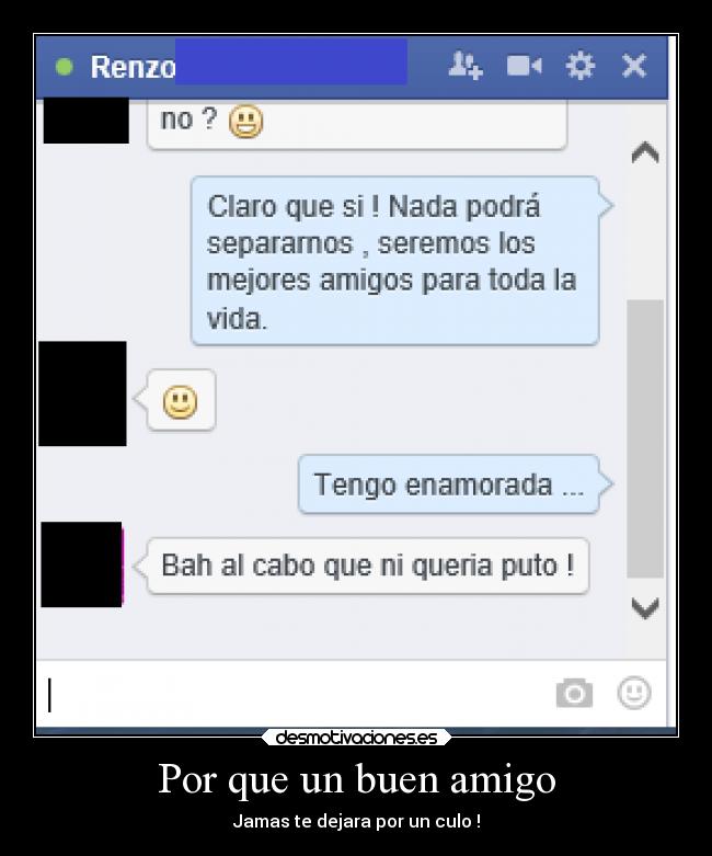 Por que un buen amigo - 