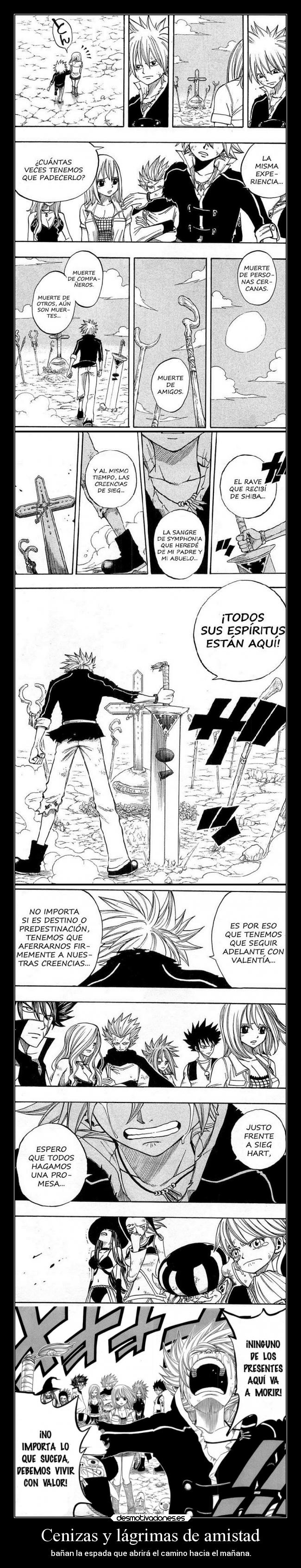 Cenizas y lágrimas de amistad -