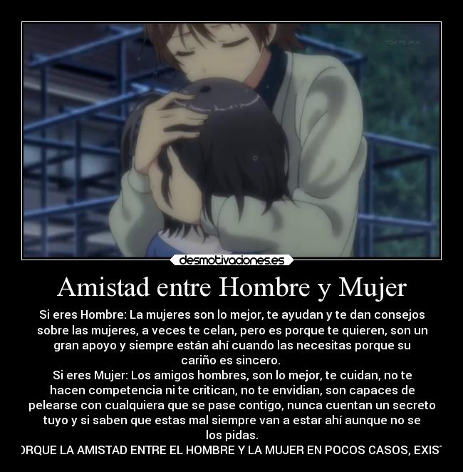 Amistad entre Hombre y Mujer - 