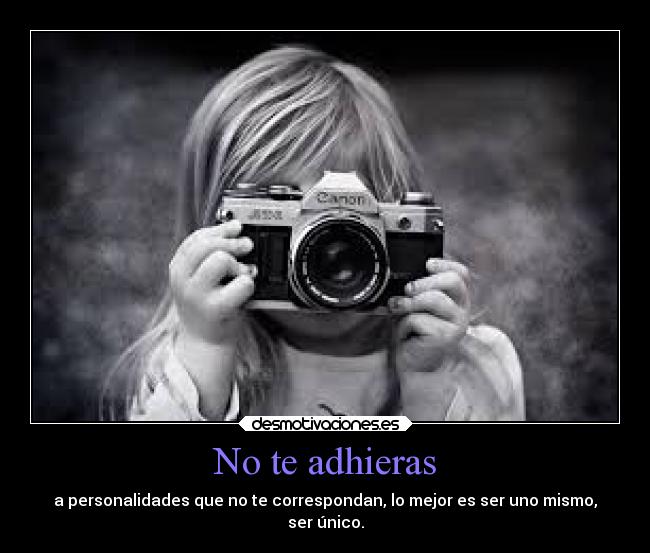 No te adhieras - 