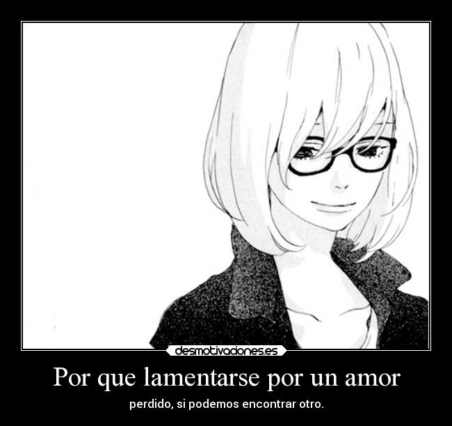 Por que lamentarse por un amor - 