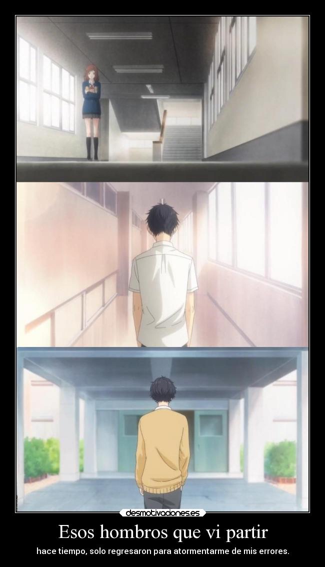 carteles amor anime render large tiempo haces persona manga haru ride 2nd video promociona desmotivaciones