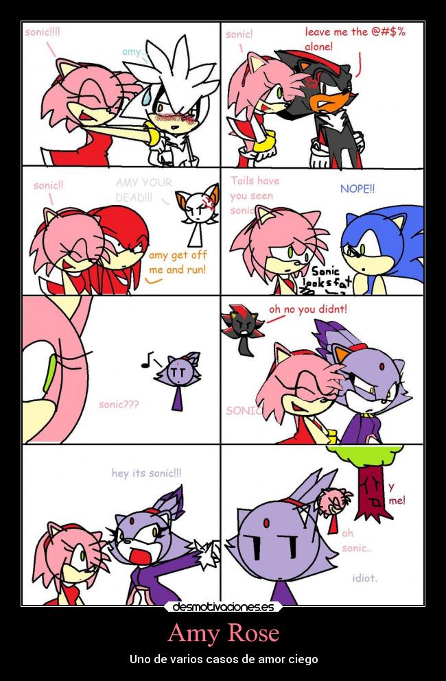 Amy Rose - Uno de varios casos de amor ciego