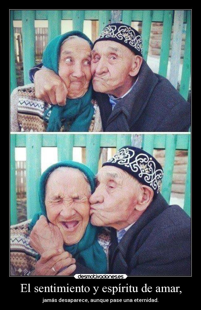 El sentimiento y espíritu de amar, -