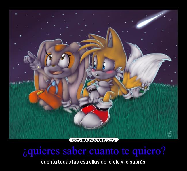 ¿quieres saber cuanto te quiero? - 